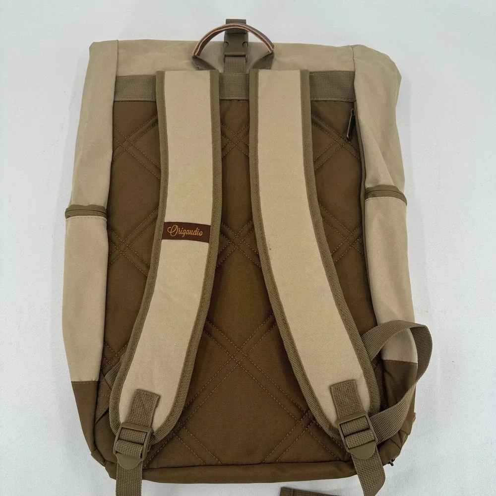 NEW Origuadio El Dorado Roll Top Brown Hiking Pack Backpack